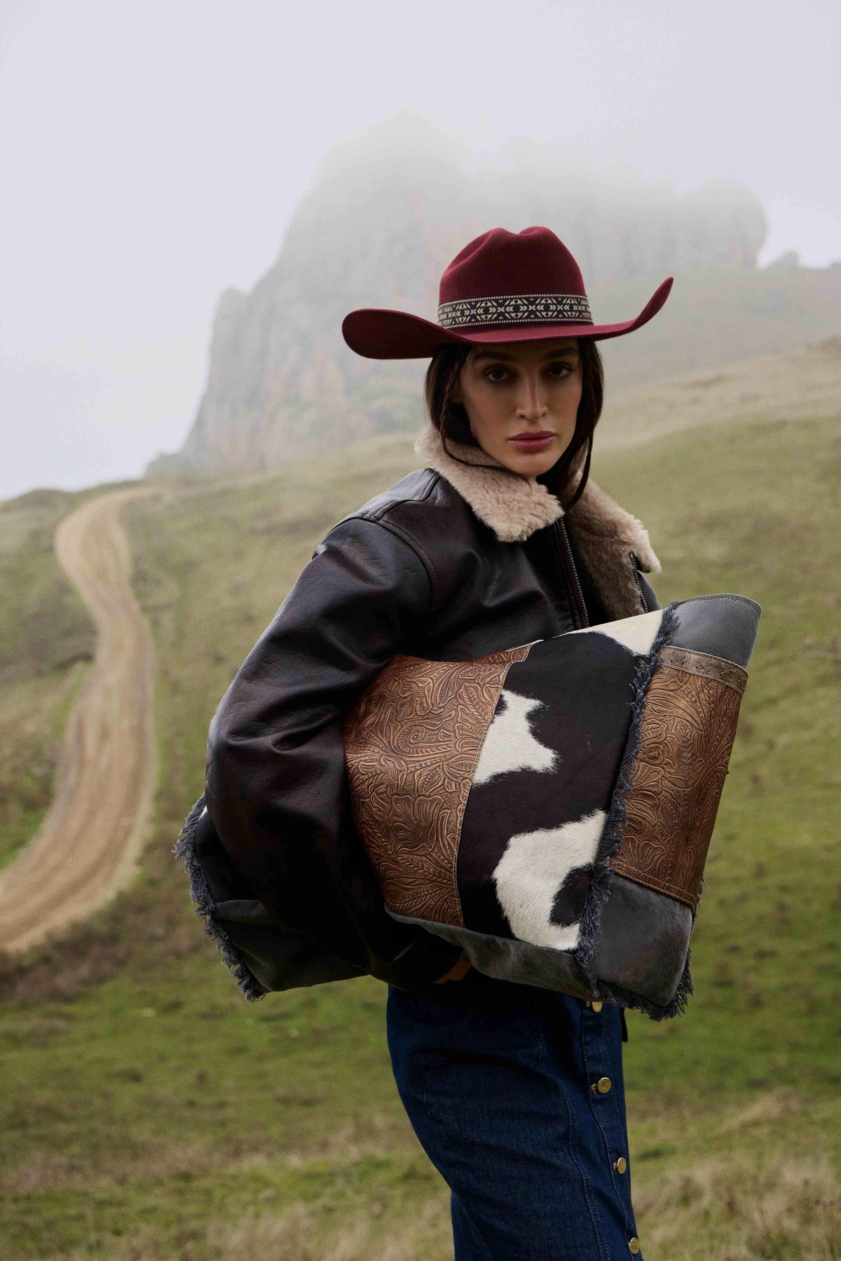 Rustler Ridge Hair-On Hide Weekender