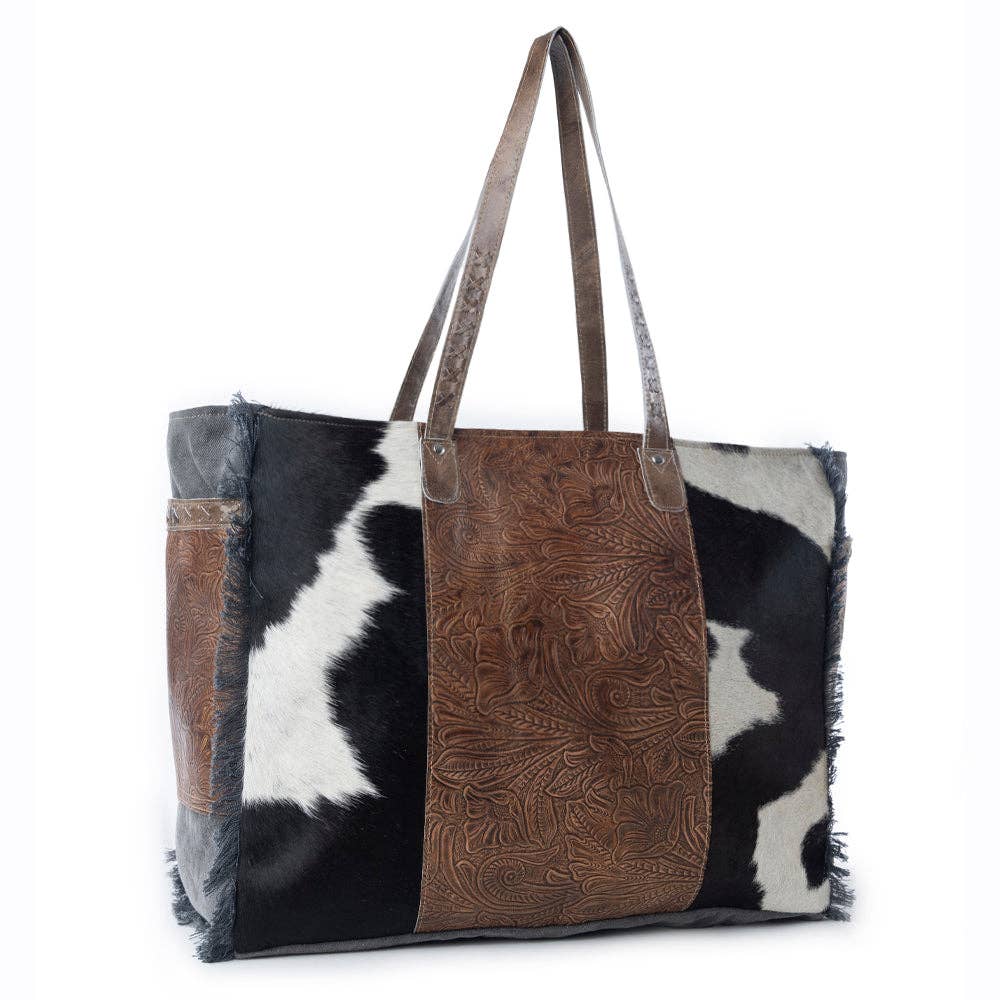 Rustler Ridge Hair-On Hide Weekender
