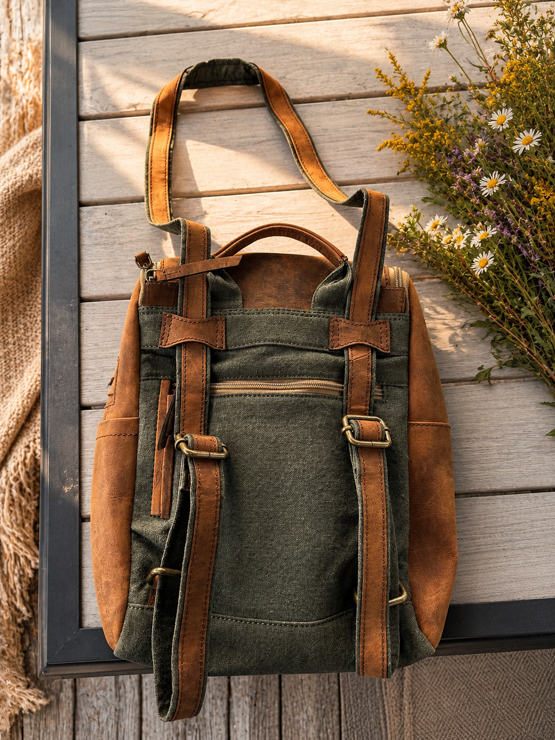 Cargo Past Stripe Backpack Bag