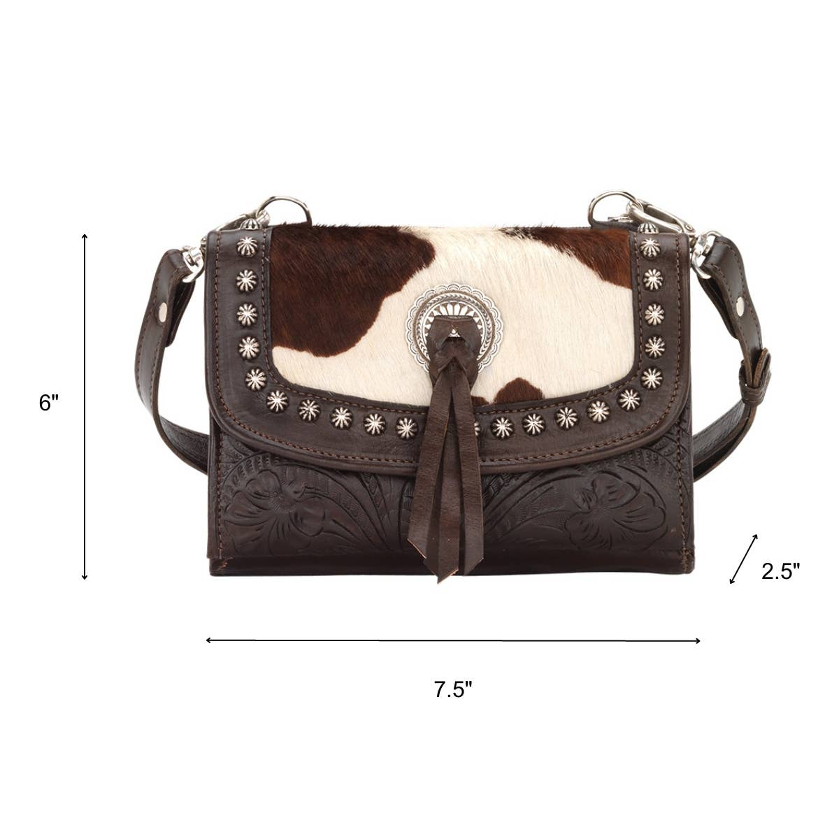 Pecos Hide Crossbody Bag/Wallet