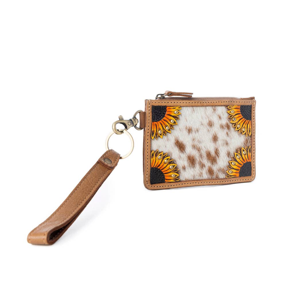 Prairie Stitch RFID Wristlet Card Holder