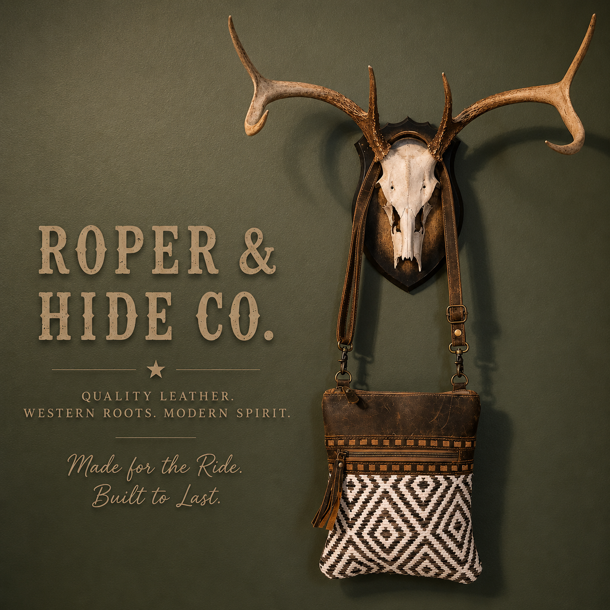 Myra Sand Weaver Crossbody