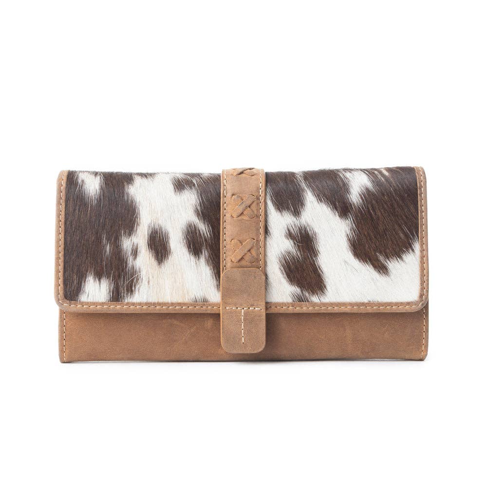 Wind Rider Hair-On Hide Wallet