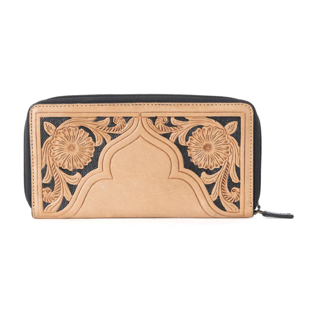 Golden Prairie Leather Wallet