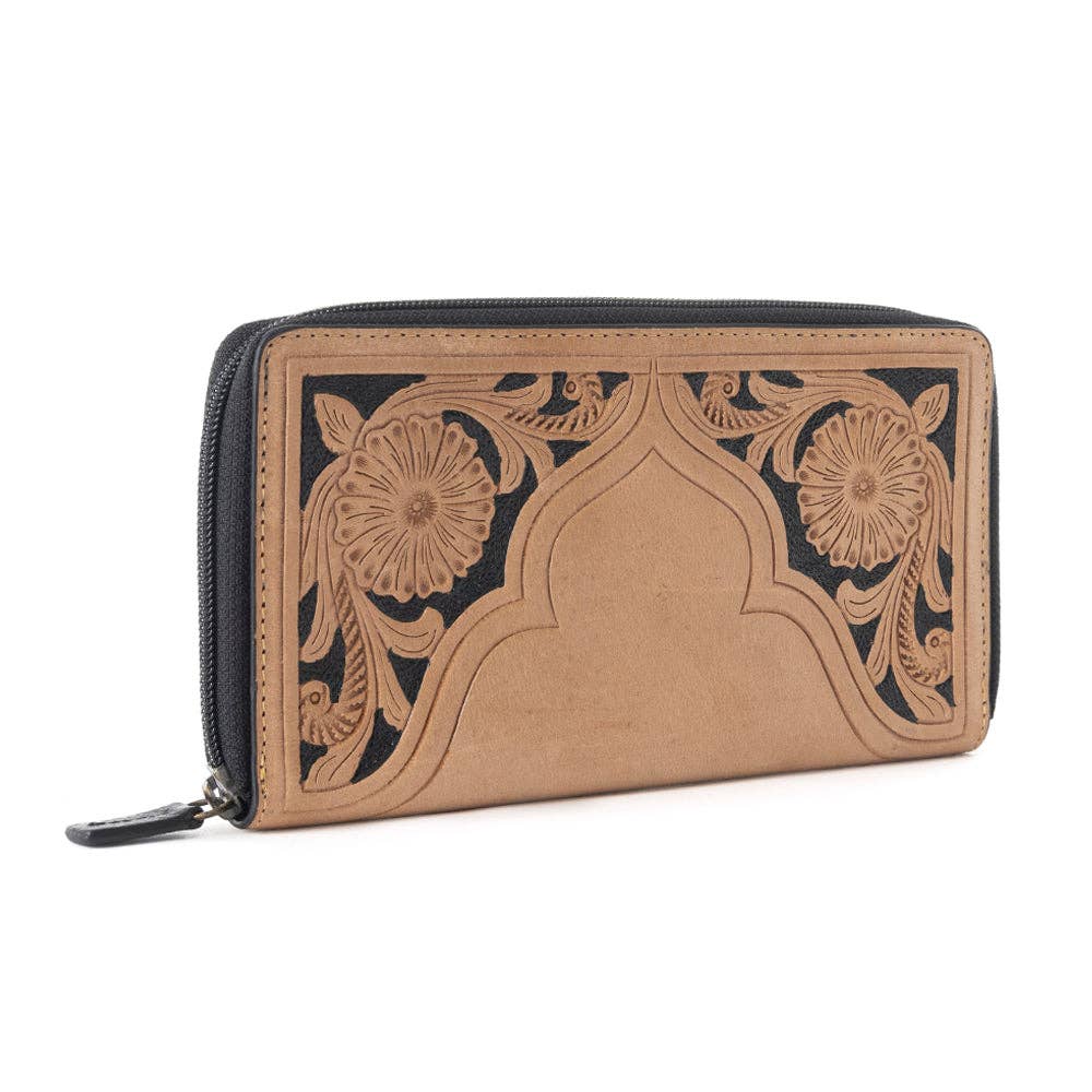 Golden Prairie Leather Wallet