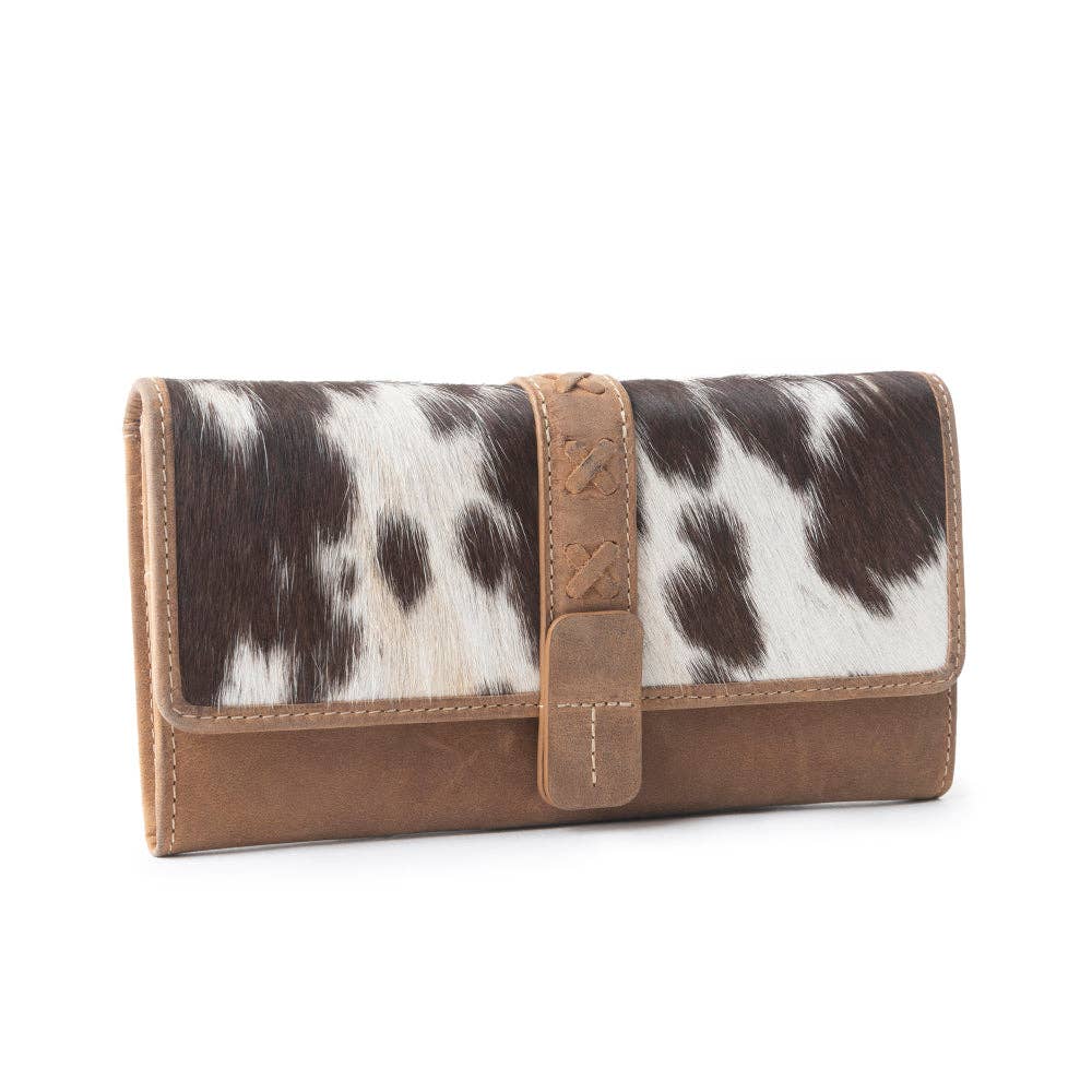 Wind Rider Hair-On Hide Wallet