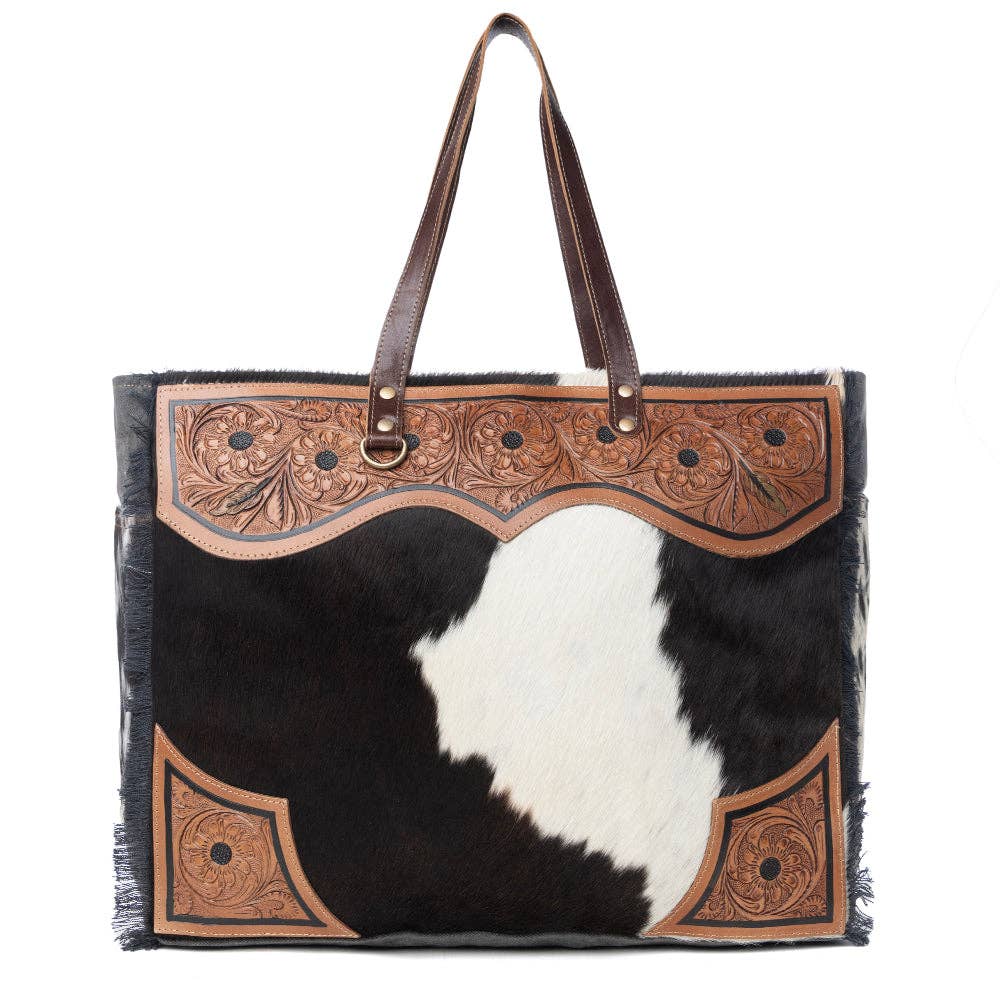 Black Mesa Hair-On Hide Weekender