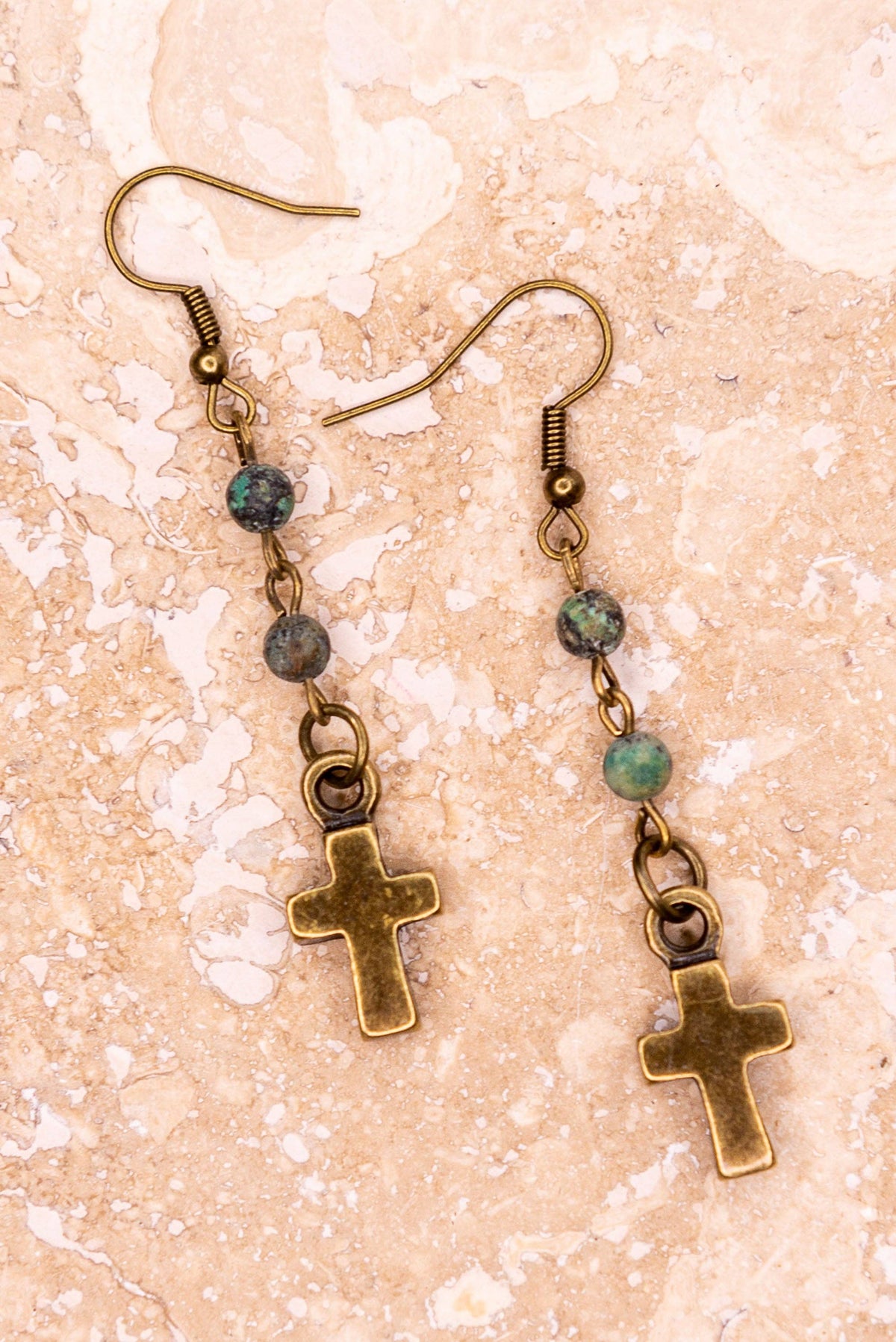 Frontier Faith African Turquoise Earrings