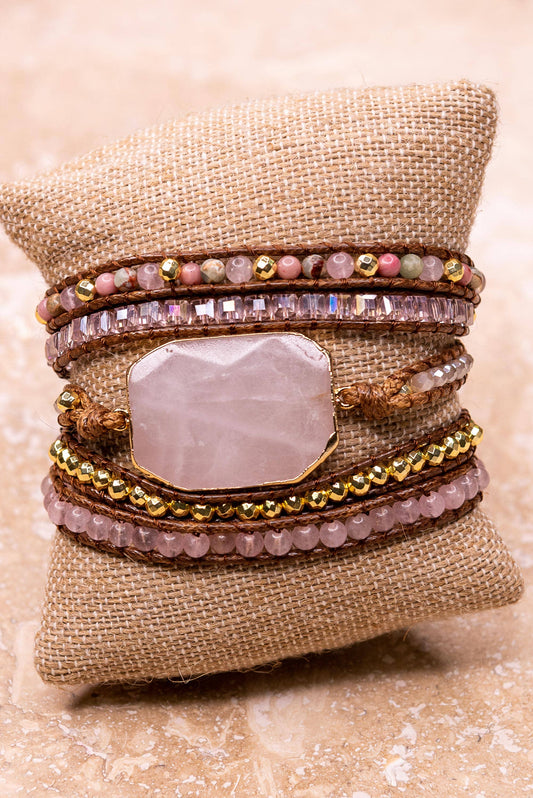 Blush Canyon Wrap Bracelet