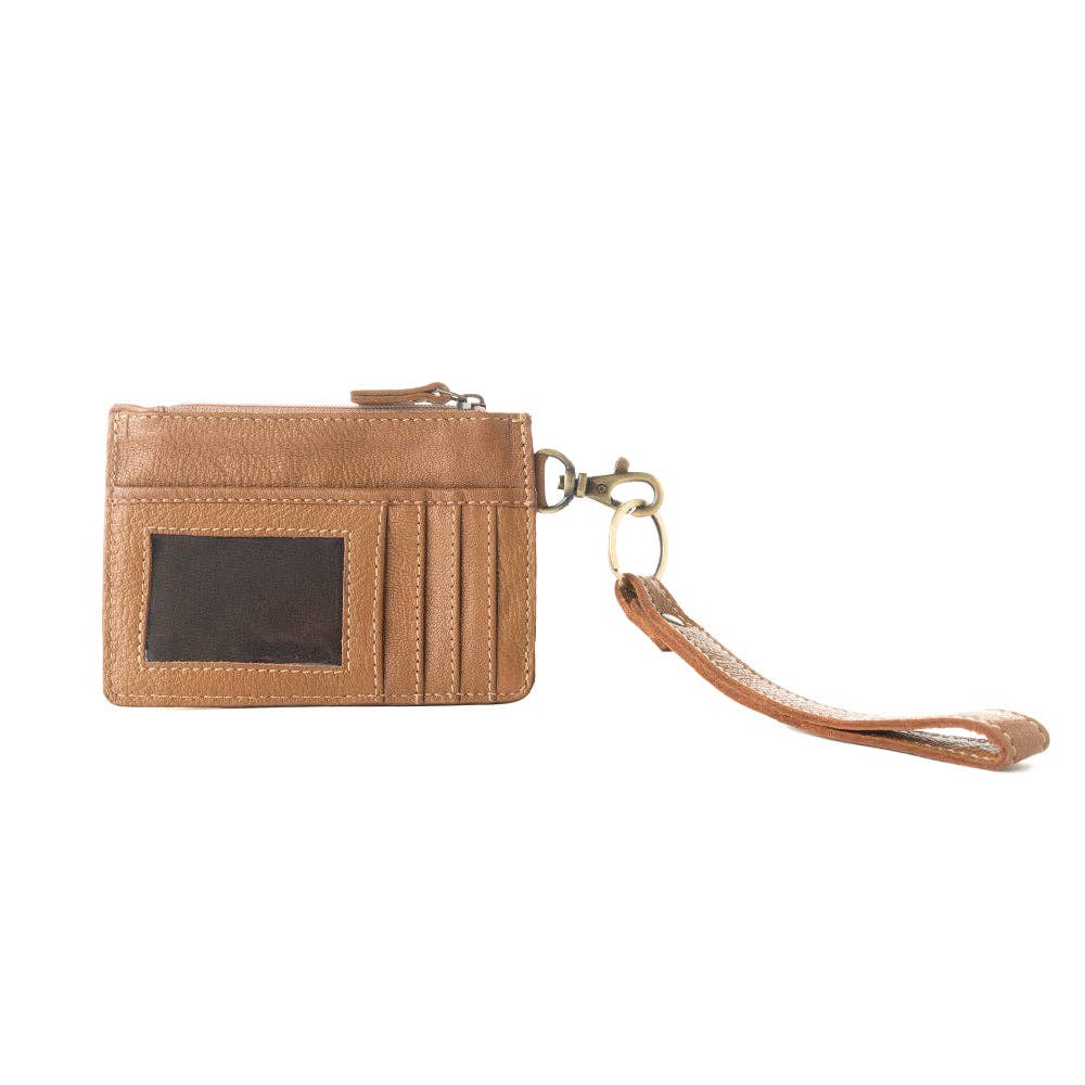 Prairie Stitch RFID Wristlet Card Holder