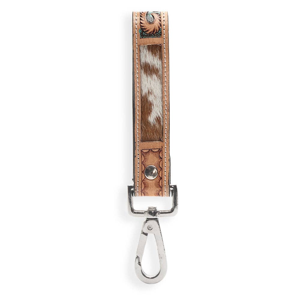 Western Trail Leather Key Fob