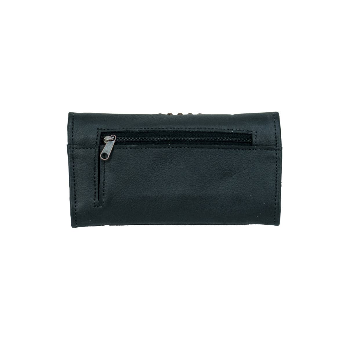 Midnight Copper Tri-Fold Wallet