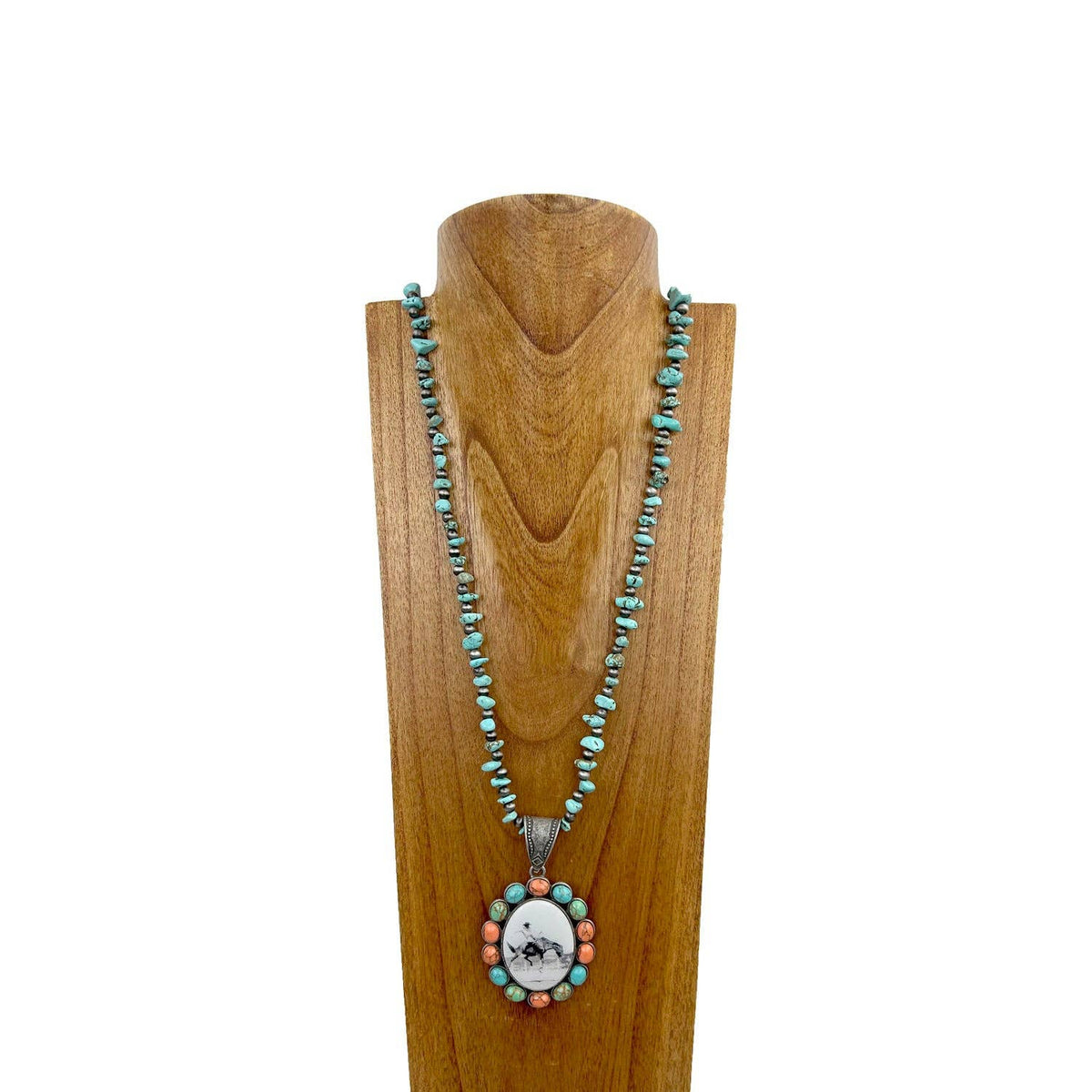 Long Ride Multicolor Cowboy Necklace