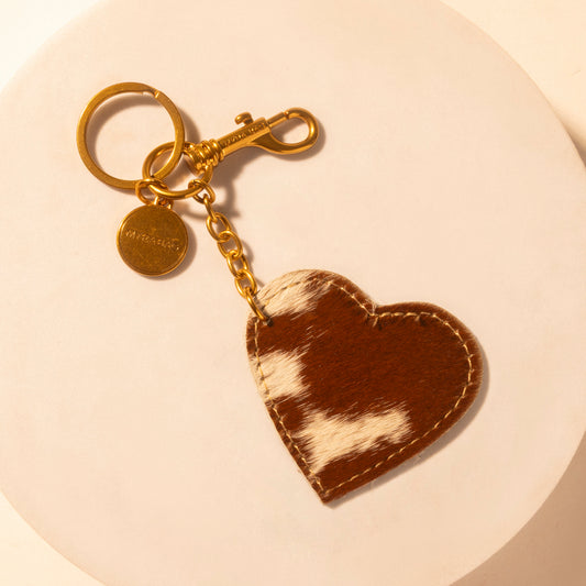 Prairie Heart Key Fob