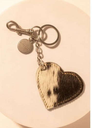 Prairie Heart Key Fob