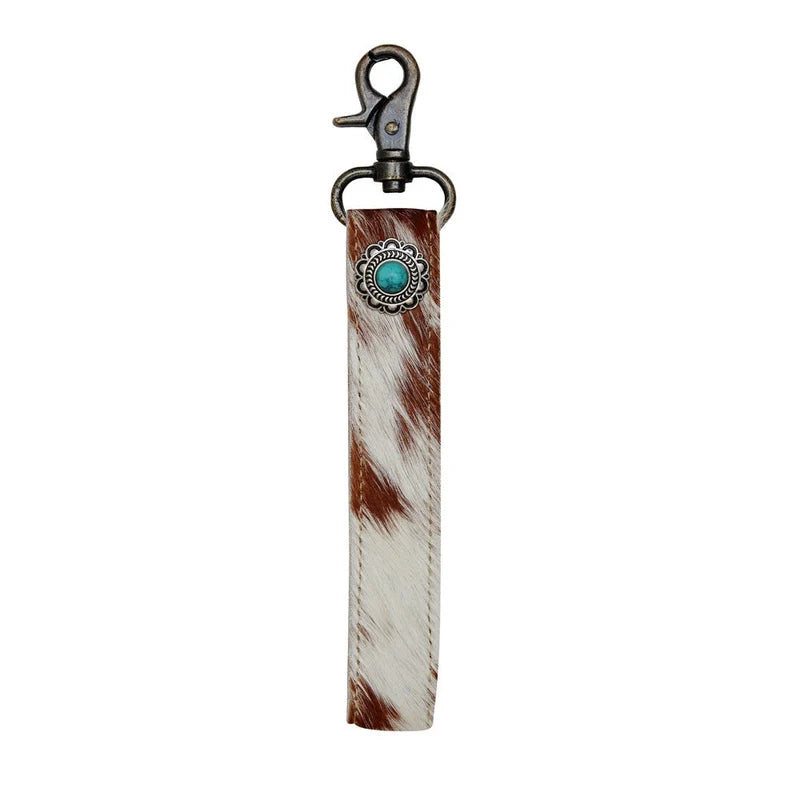 Western Trail Leather Key Fob