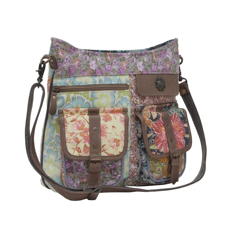 Garden Trail Patchwork Shoulder Bag