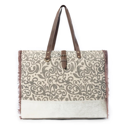 Iron Lace Hair-On Hide Weekender