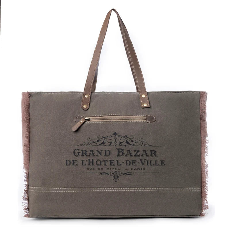 Iron Lace Hair-On Hide Weekender