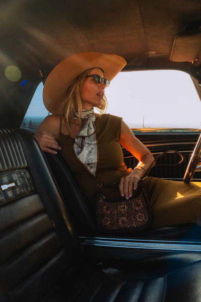 Whiskey Rose Shoulder Bag