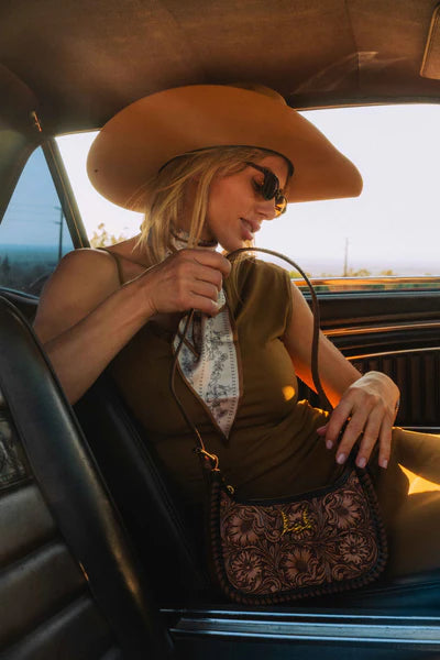 Whiskey Rose Shoulder Bag