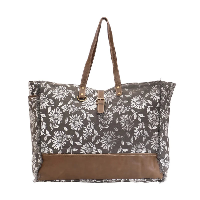 Prairie Anemone Vintage Weekender