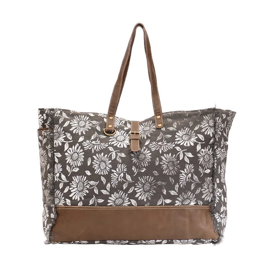 Prairie Anemone Vintage Weekender