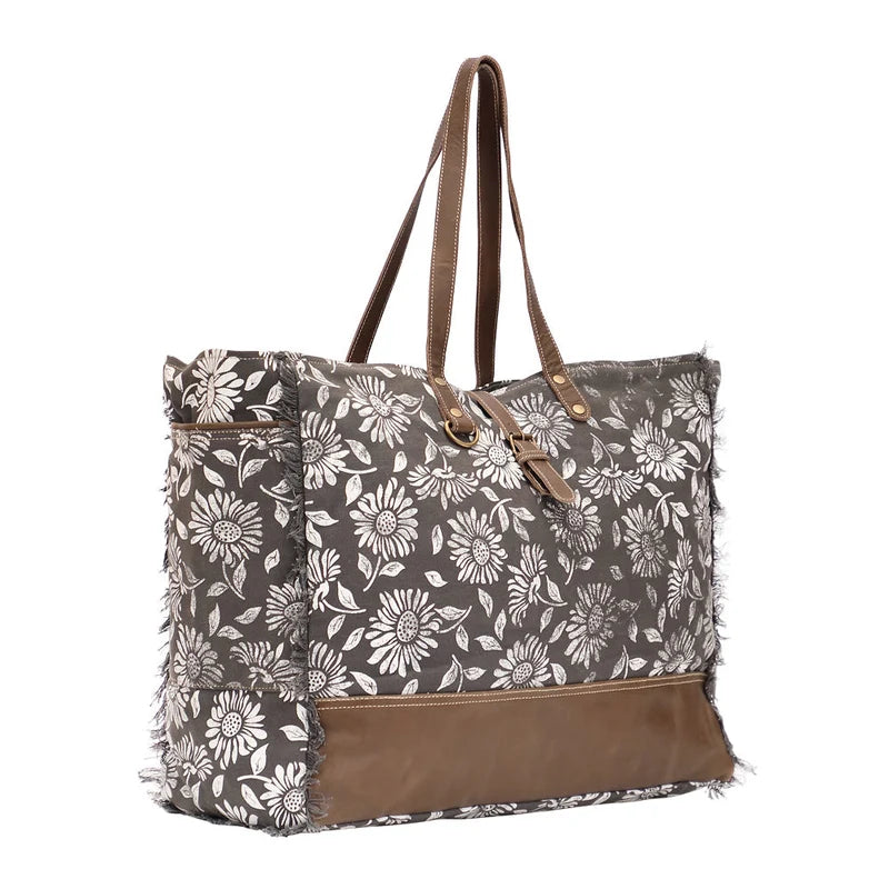 Prairie Anemone Vintage Weekender