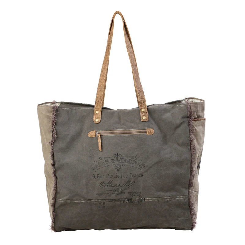 Sagebrush Bloom Hair-On Hide Weekender