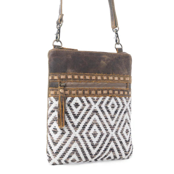 Myra Sand Weaver Crossbody