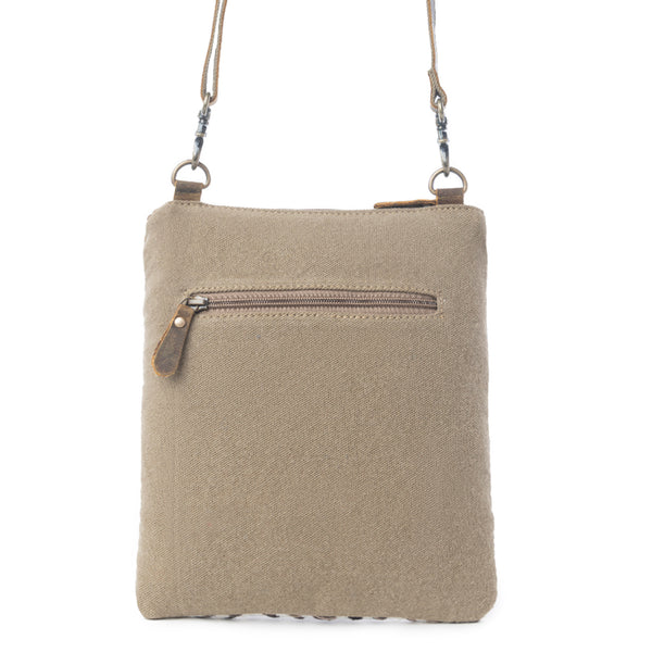 Myra Sand Weaver Crossbody