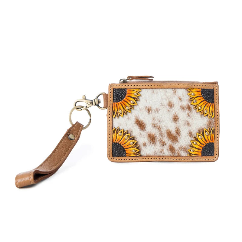 Prairie Stitch RFID Wristlet Card Holder