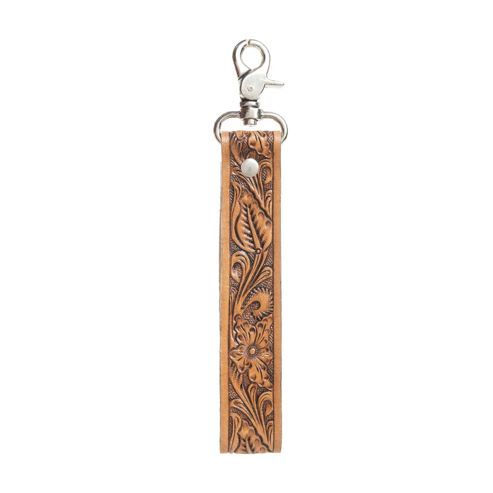 Western Trail Leather Key Fob
