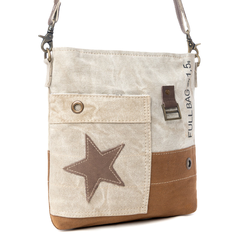 Trail Star Vintage Canvas Crossbody