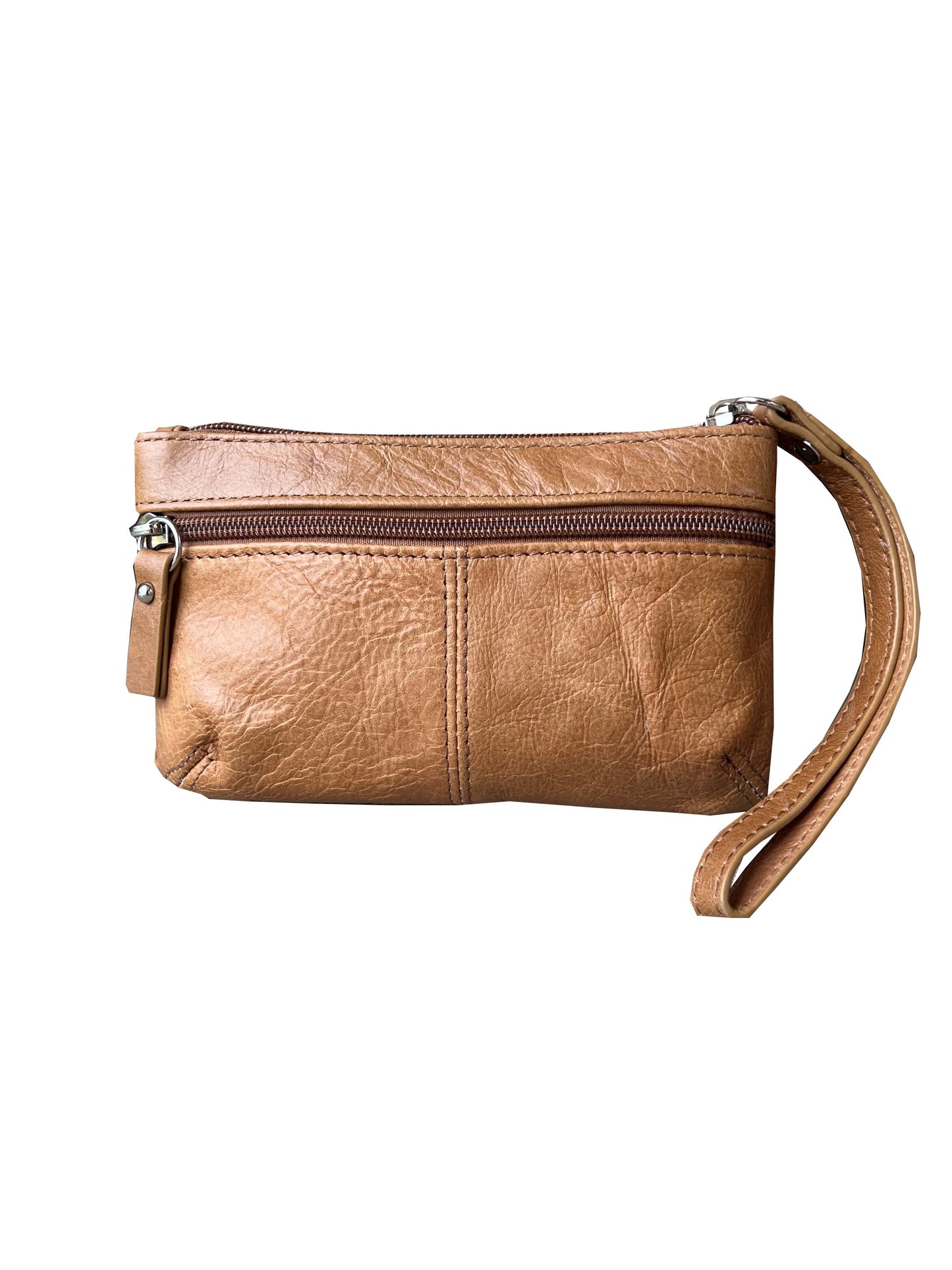 Saddle Stitch Wristlet