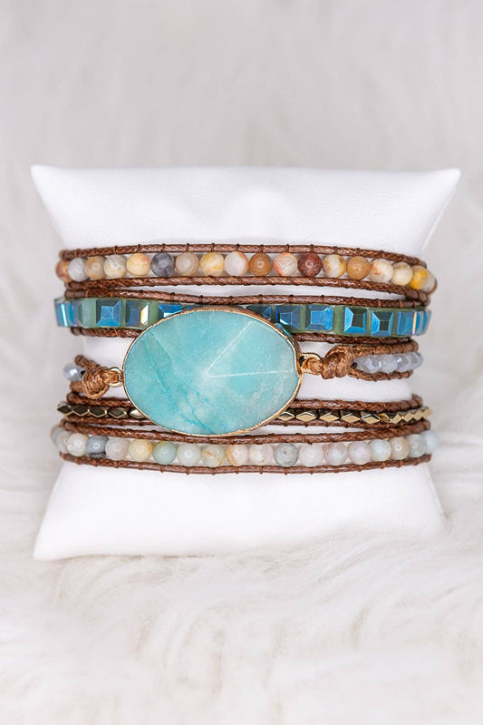 Canyon Sky Amazonite Wrap Bracelet