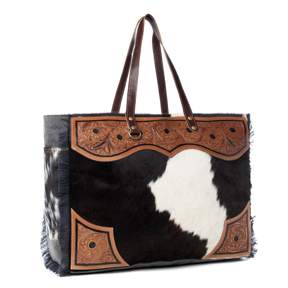 Black Mesa Hair-On Hide Weekender
