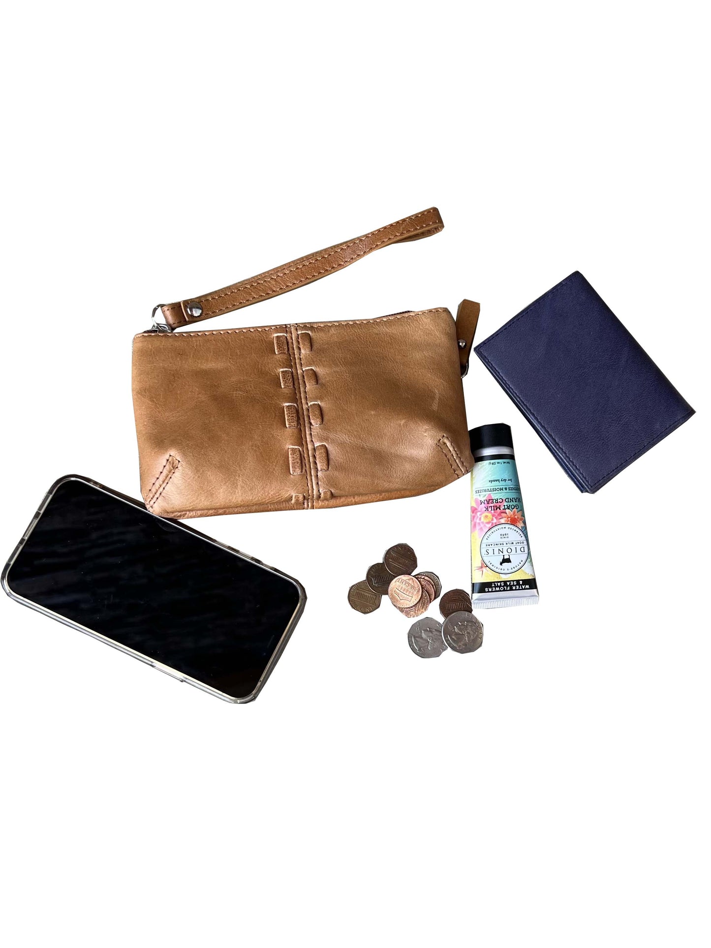 Saddle Stitch Wristlet