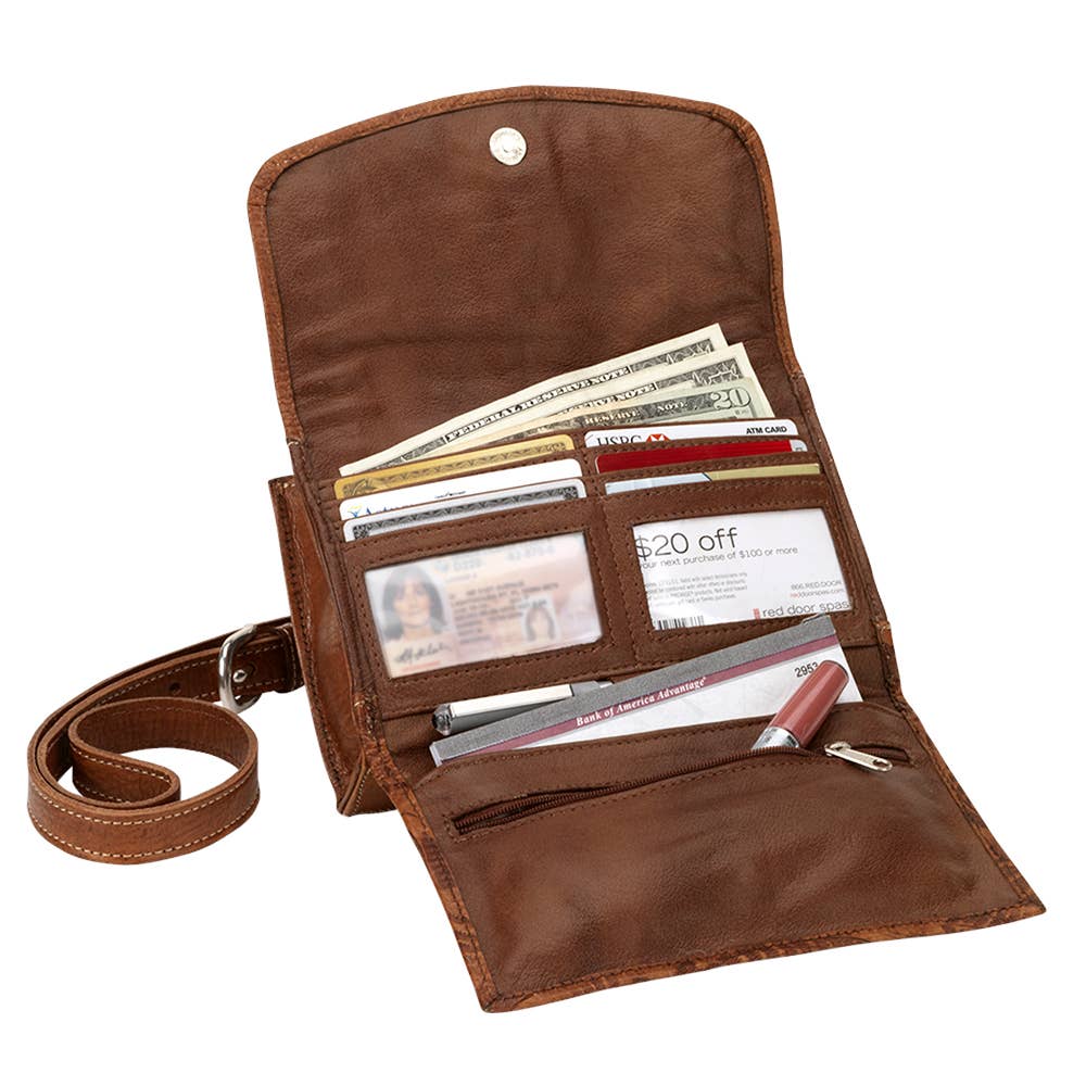 Pecos Hide Crossbody Bag/Wallet