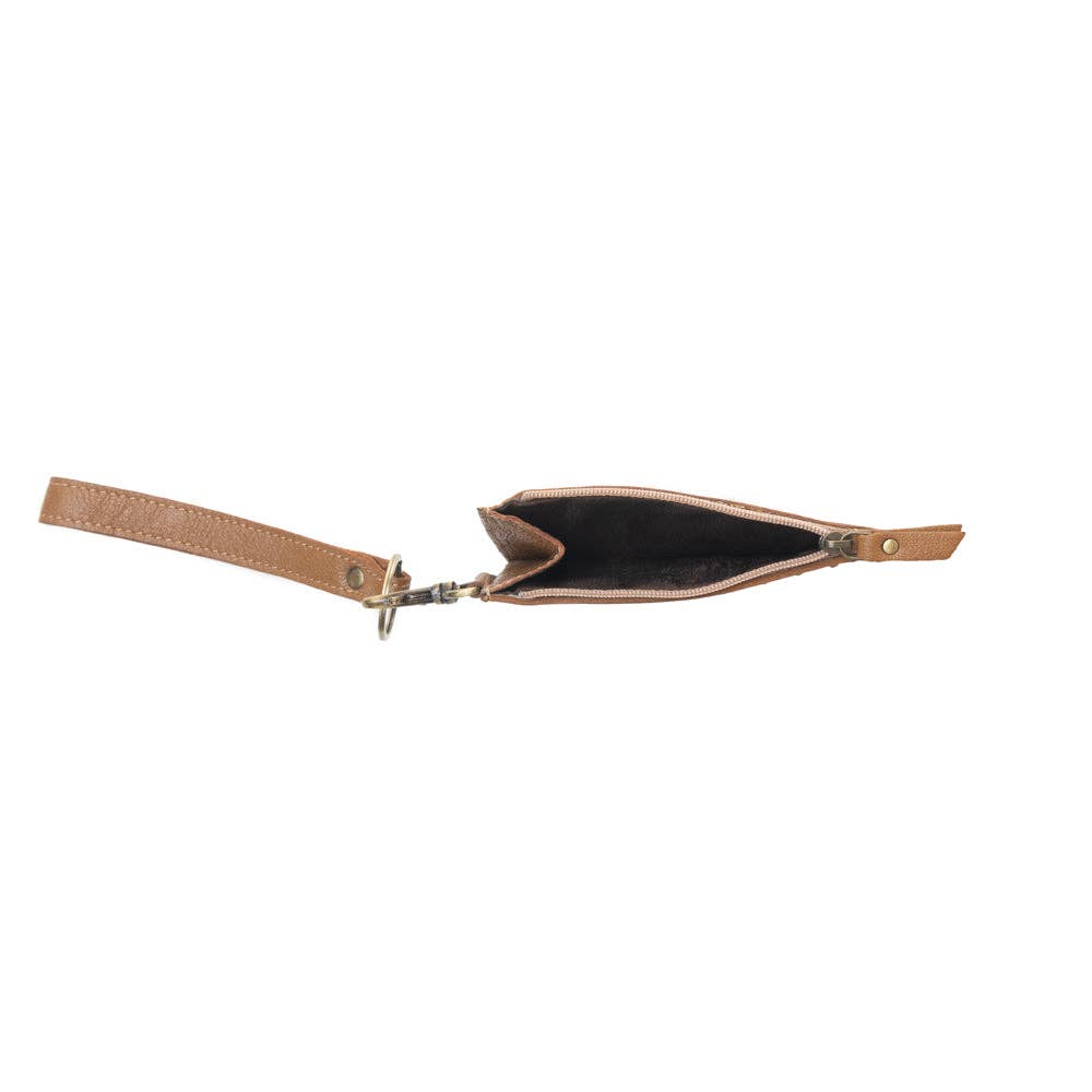 Prairie Stitch RFID Wristlet Card Holder