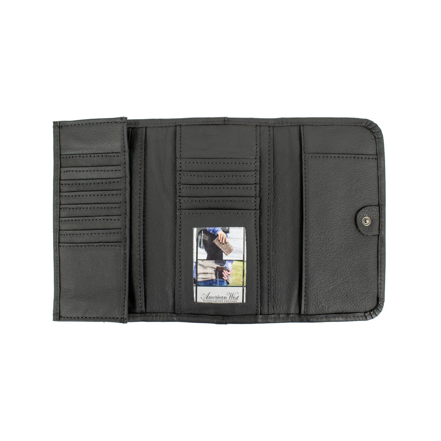 Midnight Copper Tri-Fold Wallet